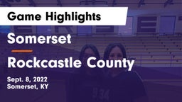 Somerset  vs Rockcastle County  Game Highlights - Sept. 8, 2022