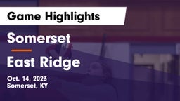 Somerset  vs East Ridge Game Highlights - Oct. 14, 2023