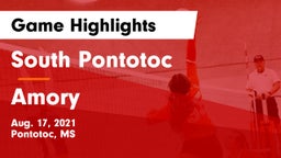South Pontotoc  vs Amory  Game Highlights - Aug. 17, 2021