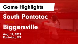 South Pontotoc  vs Biggersville  Game Highlights - Aug. 14, 2021