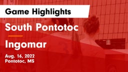 South Pontotoc  vs Ingomar Game Highlights - Aug. 16, 2022