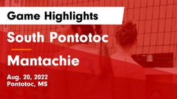 South Pontotoc  vs Mantachie  Game Highlights - Aug. 20, 2022