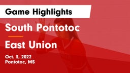 South Pontotoc  vs East Union Game Highlights - Oct. 3, 2022