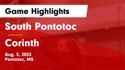South Pontotoc  vs Corinth  Game Highlights - Aug. 5, 2023