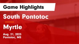 South Pontotoc  vs Myrtle  Game Highlights - Aug. 21, 2023