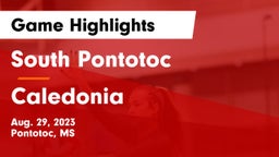 South Pontotoc  vs Caledonia  Game Highlights - Aug. 29, 2023