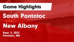 South Pontotoc  vs New Albany  Game Highlights - Sept. 5, 2023