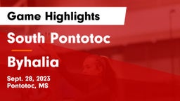South Pontotoc  vs Byhalia  Game Highlights - Sept. 28, 2023