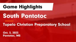 South Pontotoc  vs Tupelo Christian Preparatory School Game Highlights - Oct. 3, 2023