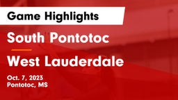 South Pontotoc  vs West Lauderdale  Game Highlights - Oct. 7, 2023