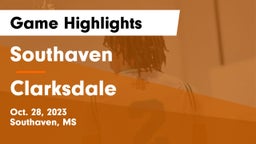 Southaven  vs Clarksdale  Game Highlights - Oct. 28, 2023