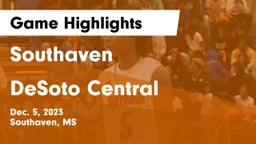 Southaven  vs DeSoto Central  Game Highlights - Dec. 5, 2023