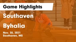Southaven  vs Byhalia Game Highlights - Nov. 30, 2021