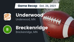 Recap: Underwood  vs. Breckenridge  2021