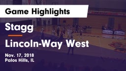Stagg  vs Lincoln-Way West  Game Highlights - Nov. 17, 2018