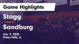 Stagg  vs Sandburg  Game Highlights - Jan. 9, 2020