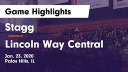 Stagg  vs Lincoln Way Central Game Highlights - Jan. 23, 2020