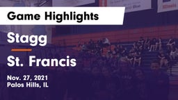Stagg  vs St. Francis  Game Highlights - Nov. 27, 2021
