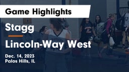 Stagg  vs Lincoln-Way West  Game Highlights - Dec. 14, 2023
