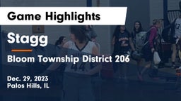 Stagg  vs Bloom Township  District 206 Game Highlights - Dec. 29, 2023