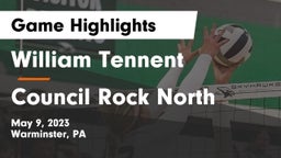 William Tennent  vs Council Rock North  Game Highlights - May 9, 2023