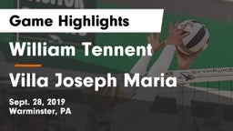 William Tennent  vs Villa Joseph Maria Game Highlights - Sept. 28, 2019