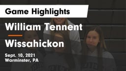 William Tennent  vs Wissahickon  Game Highlights - Sept. 10, 2021