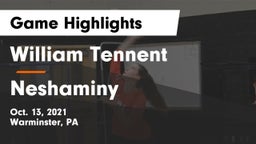 William Tennent  vs Neshaminy  Game Highlights - Oct. 13, 2021