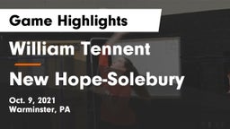 William Tennent  vs New Hope-Solebury  Game Highlights - Oct. 9, 2021