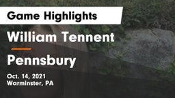 William Tennent  vs Pennsbury  Game Highlights - Oct. 14, 2021