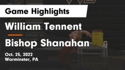 William Tennent  vs Bishop Shanahan  Game Highlights - Oct. 25, 2022