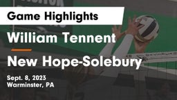 William Tennent  vs New Hope-Solebury  Game Highlights - Sept. 8, 2023
