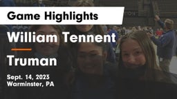 William Tennent  vs Truman  Game Highlights - Sept. 14, 2023