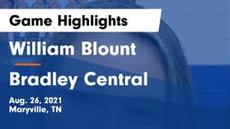 William Blount  vs Bradley Central  Game Highlights - Aug. 26, 2021
