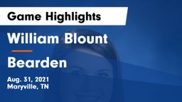 William Blount  vs Bearden  Game Highlights - Aug. 31, 2021
