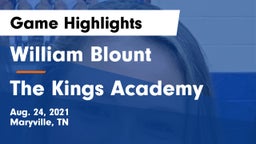 William Blount  vs The Kings Academy Game Highlights - Aug. 24, 2021