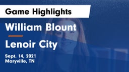 William Blount  vs Lenoir City  Game Highlights - Sept. 14, 2021