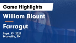 William Blount  vs Farragut  Game Highlights - Sept. 13, 2022