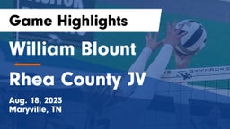 William Blount  vs Rhea County  JV Game Highlights - Aug. 18, 2023