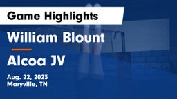 William Blount  vs Alcoa JV Game Highlights - Aug. 22, 2023