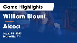 William Blount  vs Alcoa  Game Highlights - Sept. 25, 2023