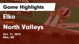 Elko  vs North Valleys Game Highlights - Oct. 11, 2019