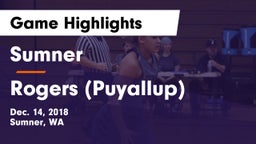 Sumner  vs Rogers  (Puyallup) Game Highlights - Dec. 14, 2018