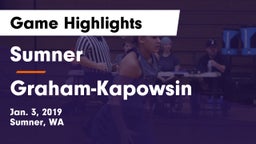 Sumner  vs Graham-Kapowsin  Game Highlights - Jan. 3, 2019
