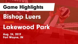 Bishop Luers  vs Lakewood Park Game Highlights - Aug. 24, 2019