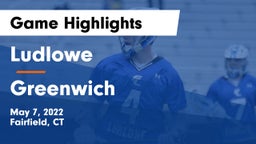 Ludlowe  vs Greenwich  Game Highlights - May 7, 2022