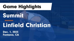 Summit  vs Linfield Christian  Game Highlights - Dec. 1, 2023