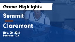 Summit  vs Claremont  Game Highlights - Nov. 20, 2021