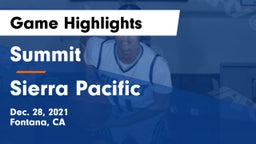 Summit  vs Sierra Pacific  Game Highlights - Dec. 28, 2021