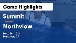 Summit  vs Northview  Game Highlights - Dec. 30, 2021